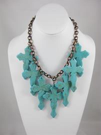 Handmade Multicross Necklace