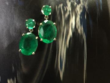 Emerald Earrings