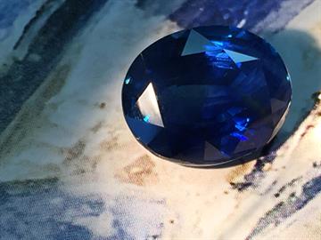 Natural untreated sapphire