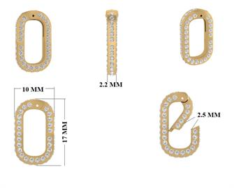 14K Diamond Enhancers