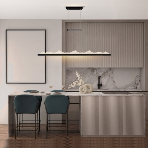 A stunning lighting fixture that channels the serene beauty of the mountains into your home. Impeccably crafted with intricate detail, this chandelier captures the essence of the Himalayan landscape.