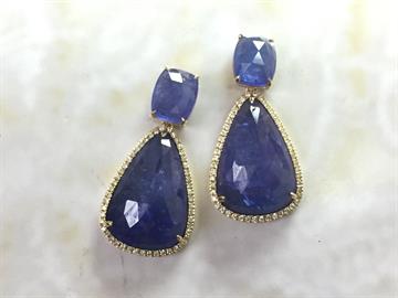 Tanzanite Drop Earrings