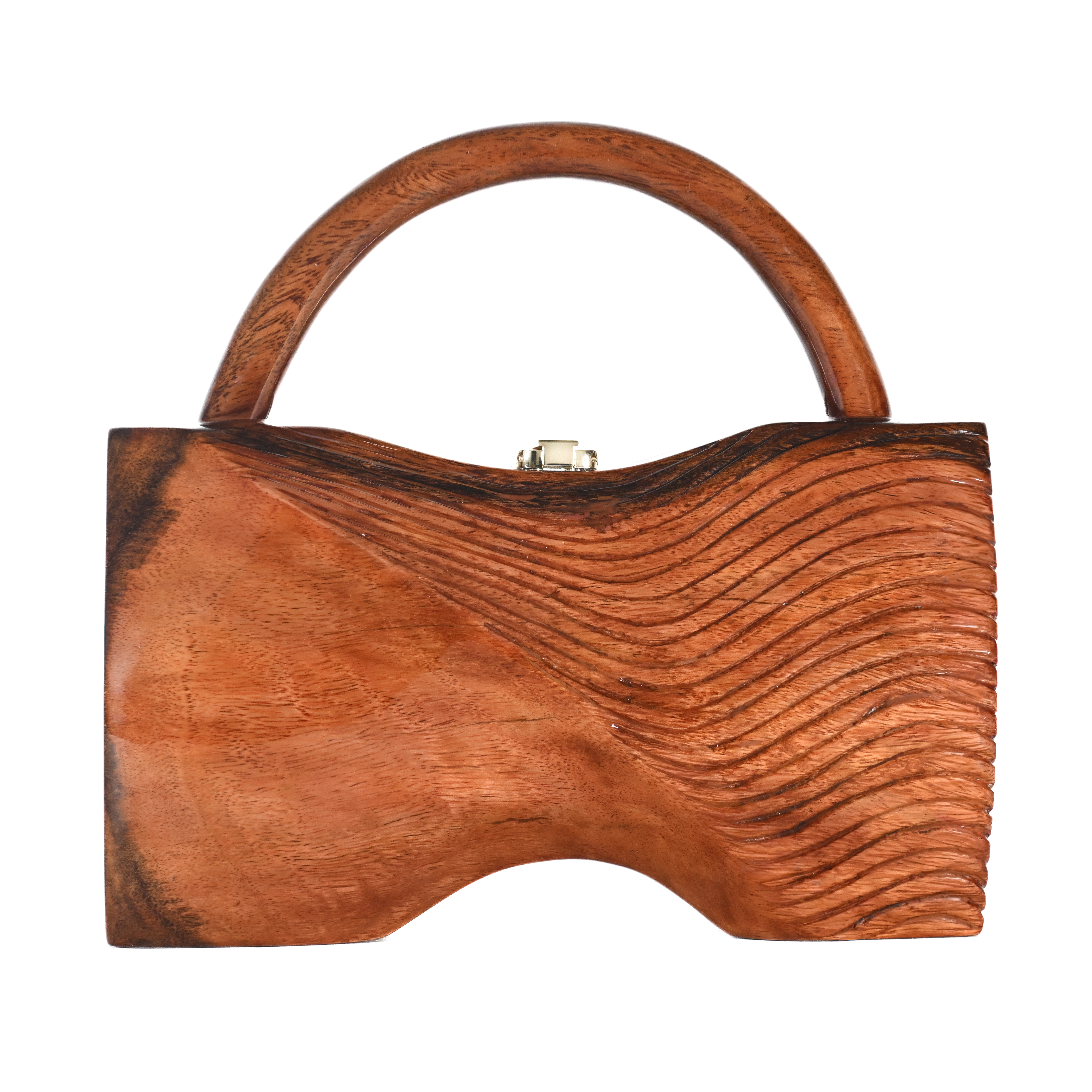Handmade Wooden Collectible Handbag
