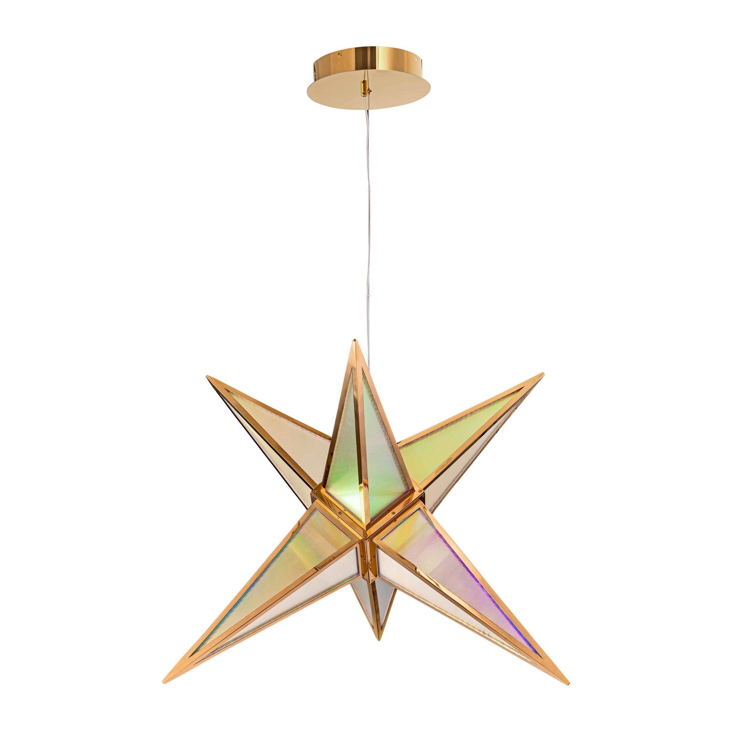 Spectrum 30" Pendant in Rose Gold, part of the Spectrum Collection