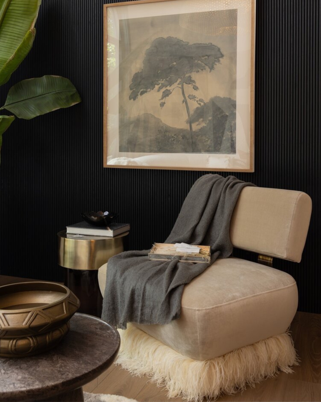 Ostrich Fluff Chair