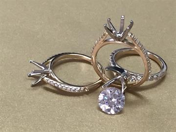 Yellow Gold Mountings