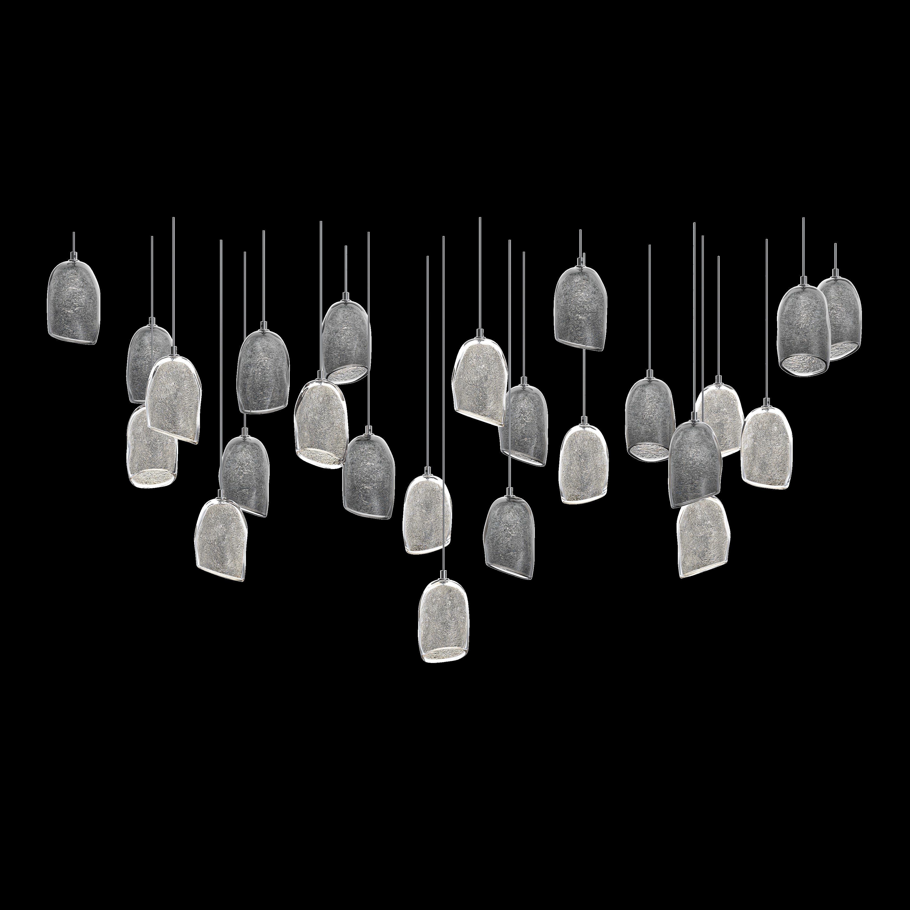 Star Dust Crystal Pendant for interior of the lobby, living room, staircase, entranceway