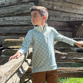 Boy Quater Zip Pullover