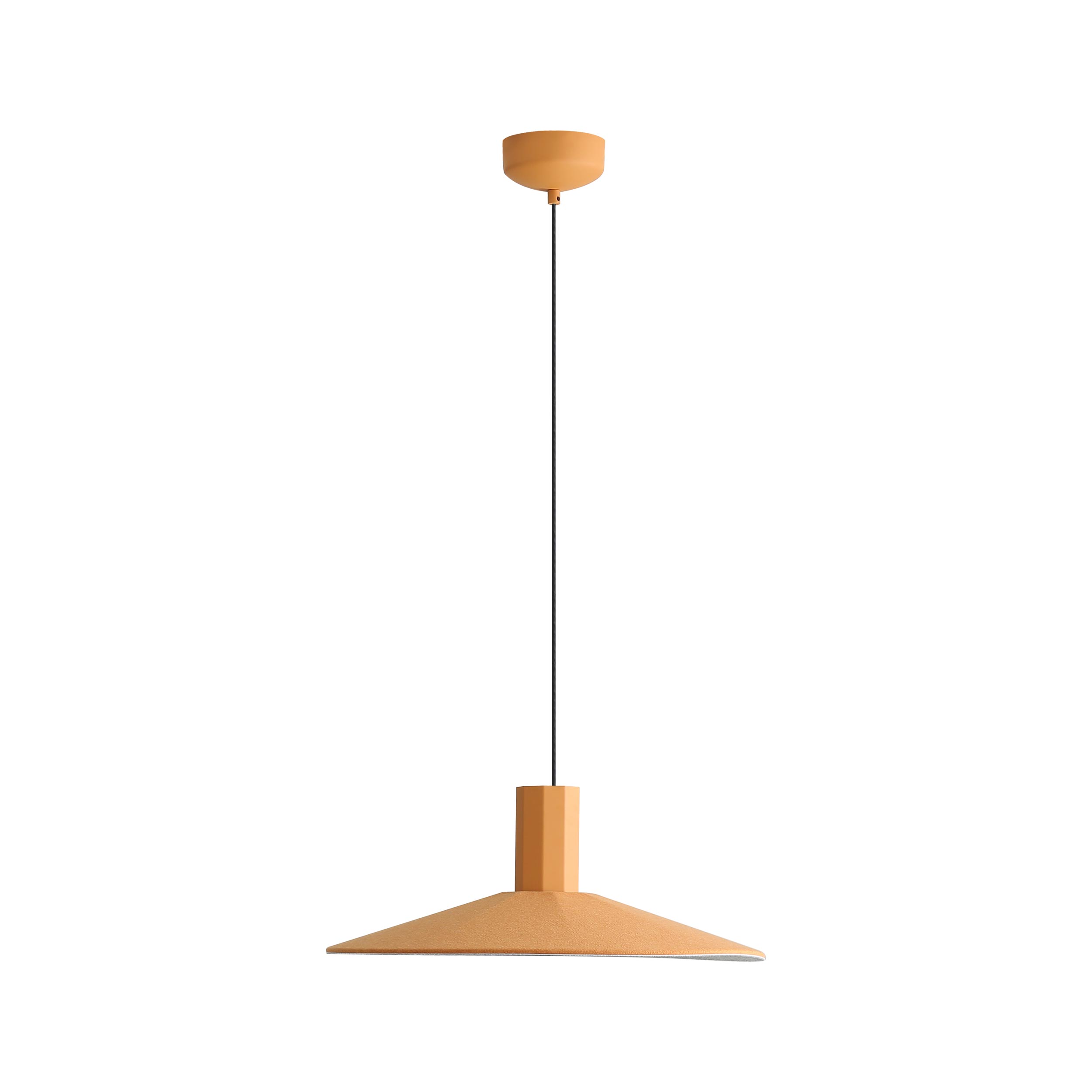 Faroe 20" Pendant - Earth Yellow and Grey