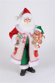 Whimsical Gingerbread Santa