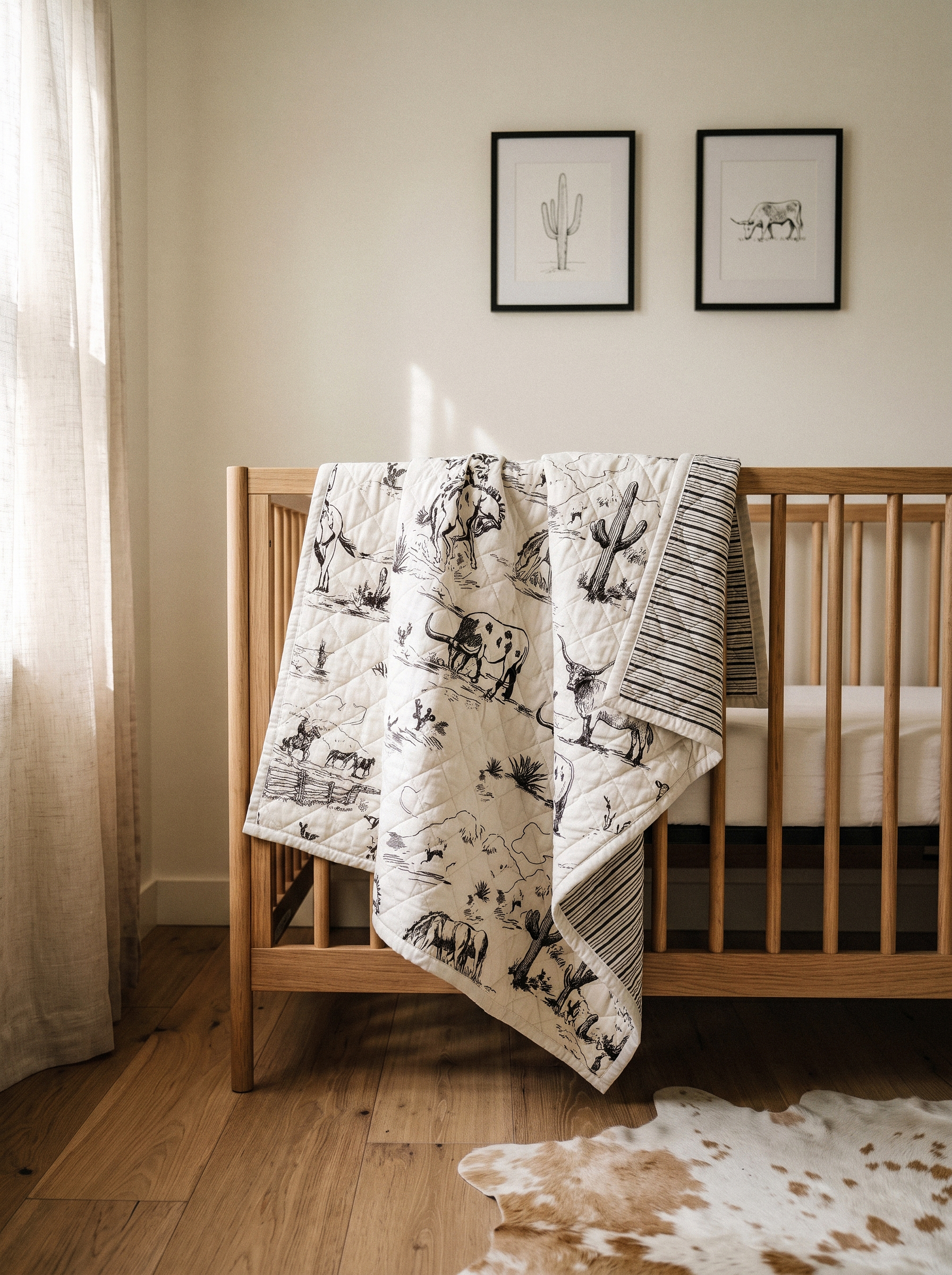 Ranch Life Baby Quilt