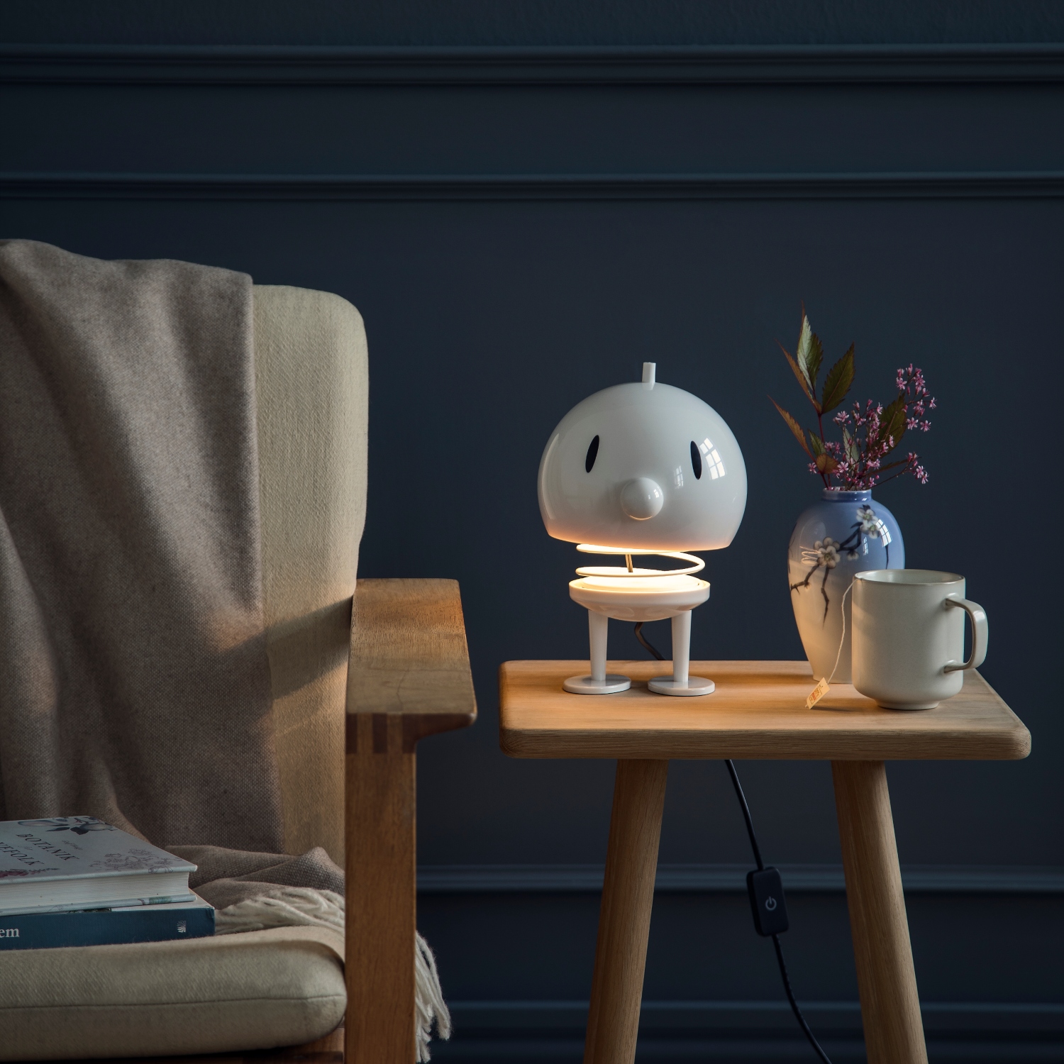 Hoptimist LED Lamps and speakers, perfect for desk, bedside tables, etc. Both come with touch functions, no hassle of wires when moving around