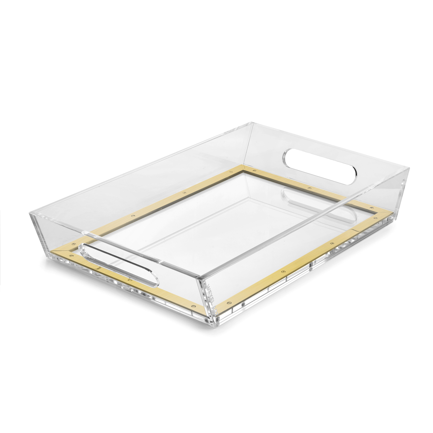 This luxe tray fits up to 11x17" art or photos and opens with hidden magnets—perfect for gifting, personalizing, or making a stylish statement.