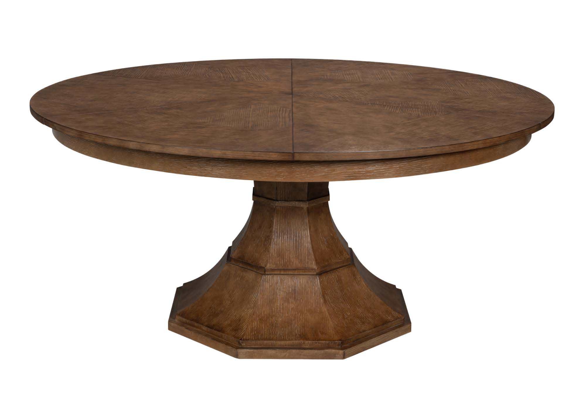Round dining table