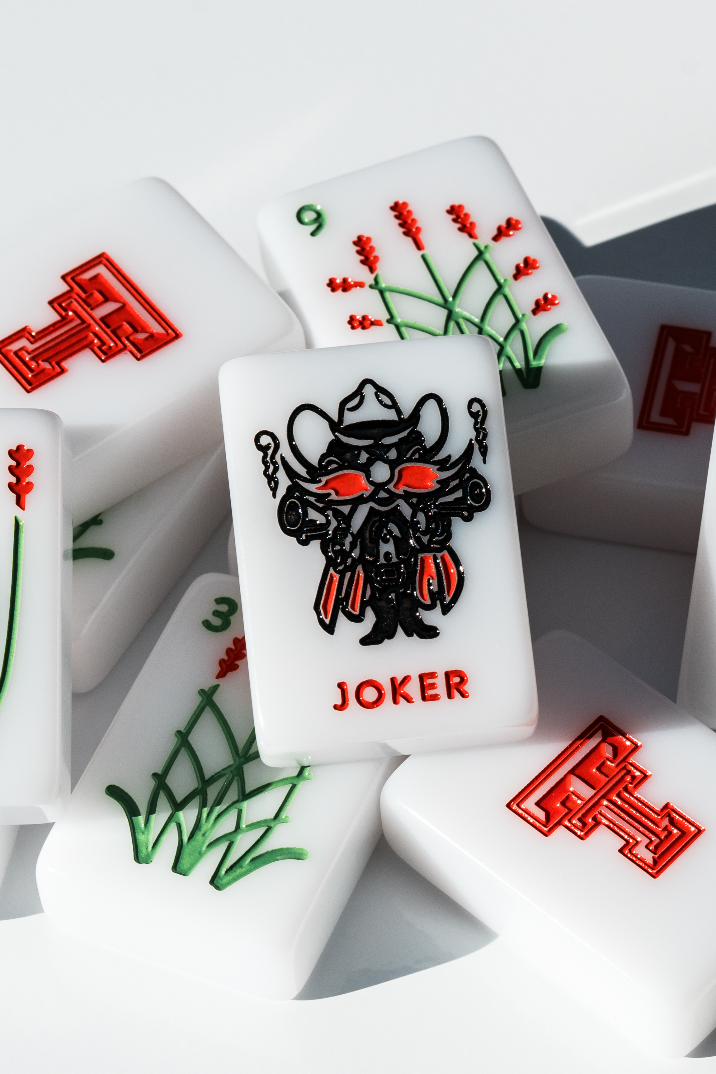 Texas Tech Mahjong Tiles