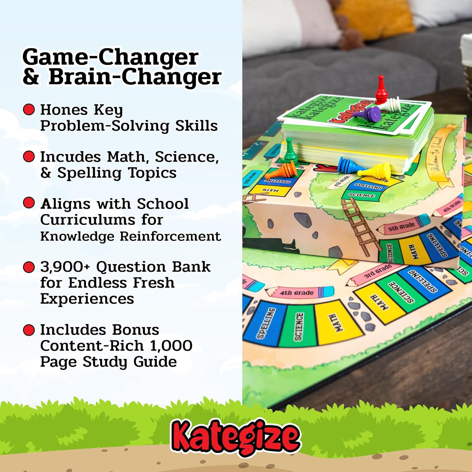 Game of Math, Science, and Spelling