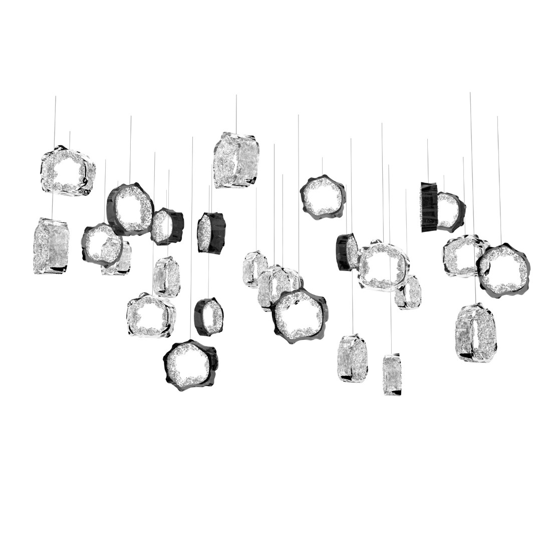  Colour: crystal/crystal + neutral grey Length: 1400 mm (55,12 in) Width: 1400 mm (55,12 in) Height: 750 mm (29,53 in) Weight: 21 kg Light source: 9 x GU10