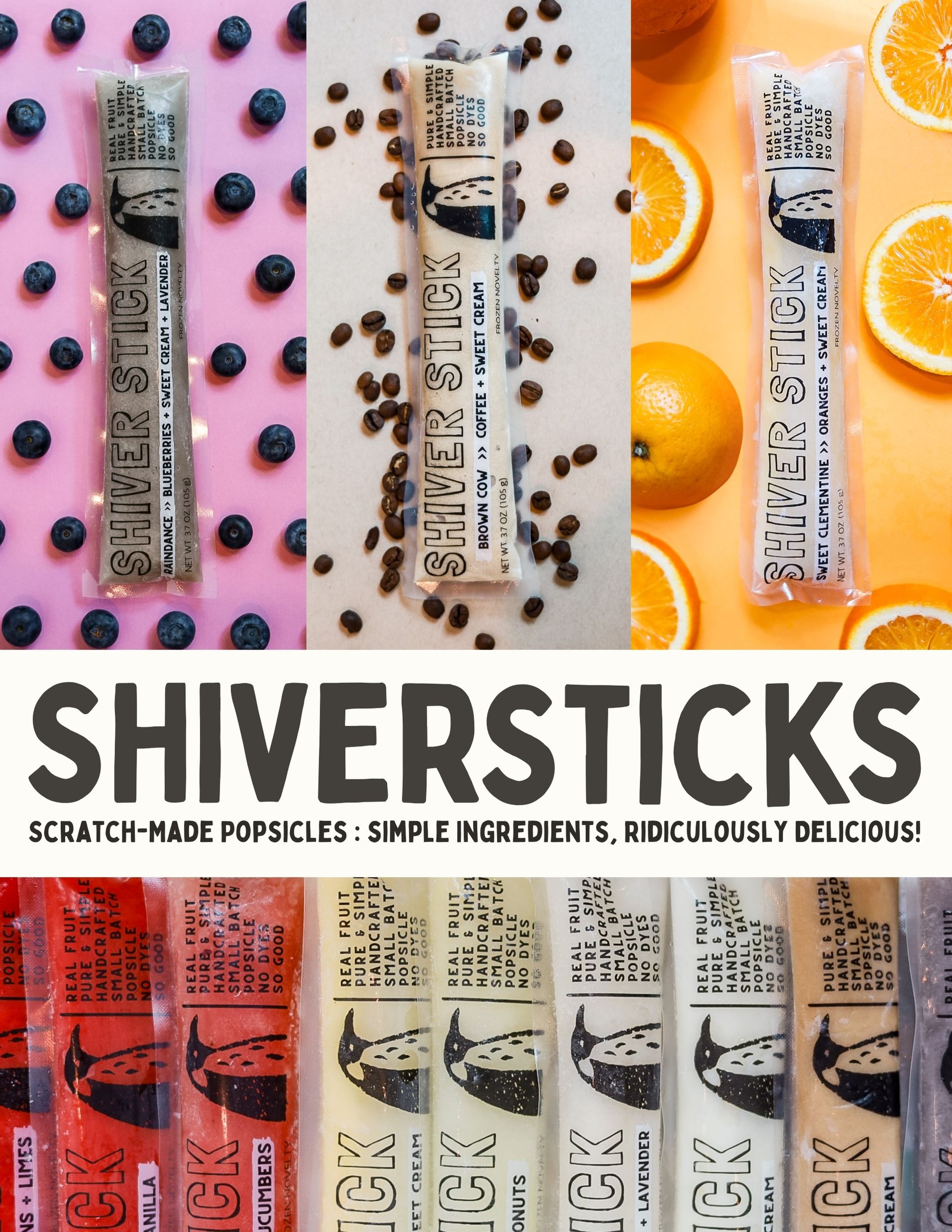 Scratch made Popsicles 
