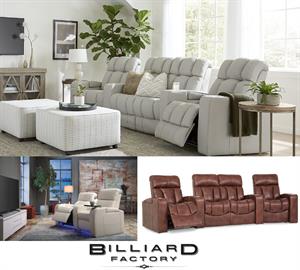Billiard Factory Theater Seating