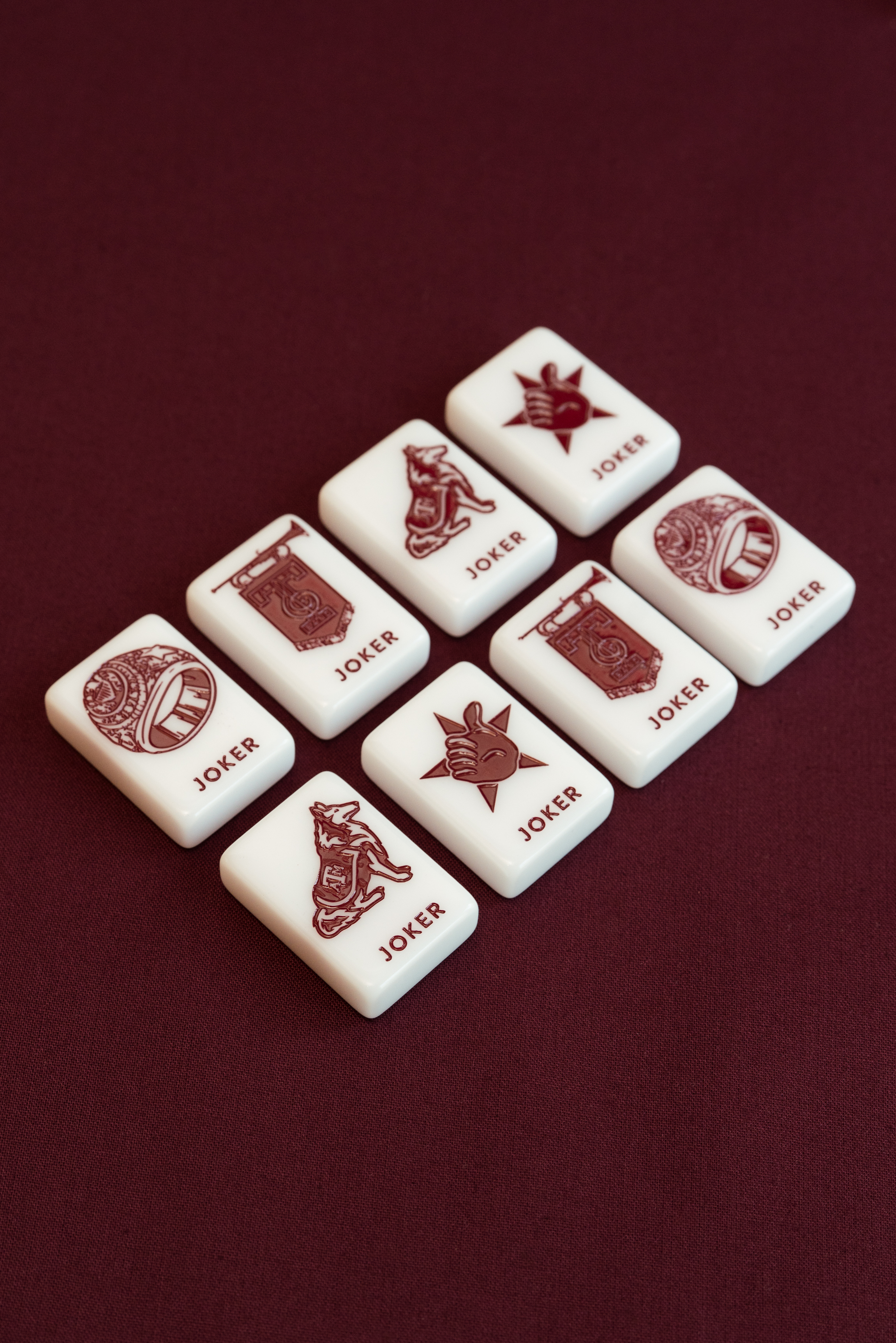 Texas A&M Mahjong Tiles