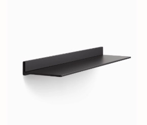 Cut-To-Length, Solid-Steel + Hardwood Accent Floating Shelf. Tromso FM1 a He-Man-esque punch with a heavy-duty structure that supports up to 90lbs per linear foot.