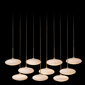 Clouds 10-Light Pendant