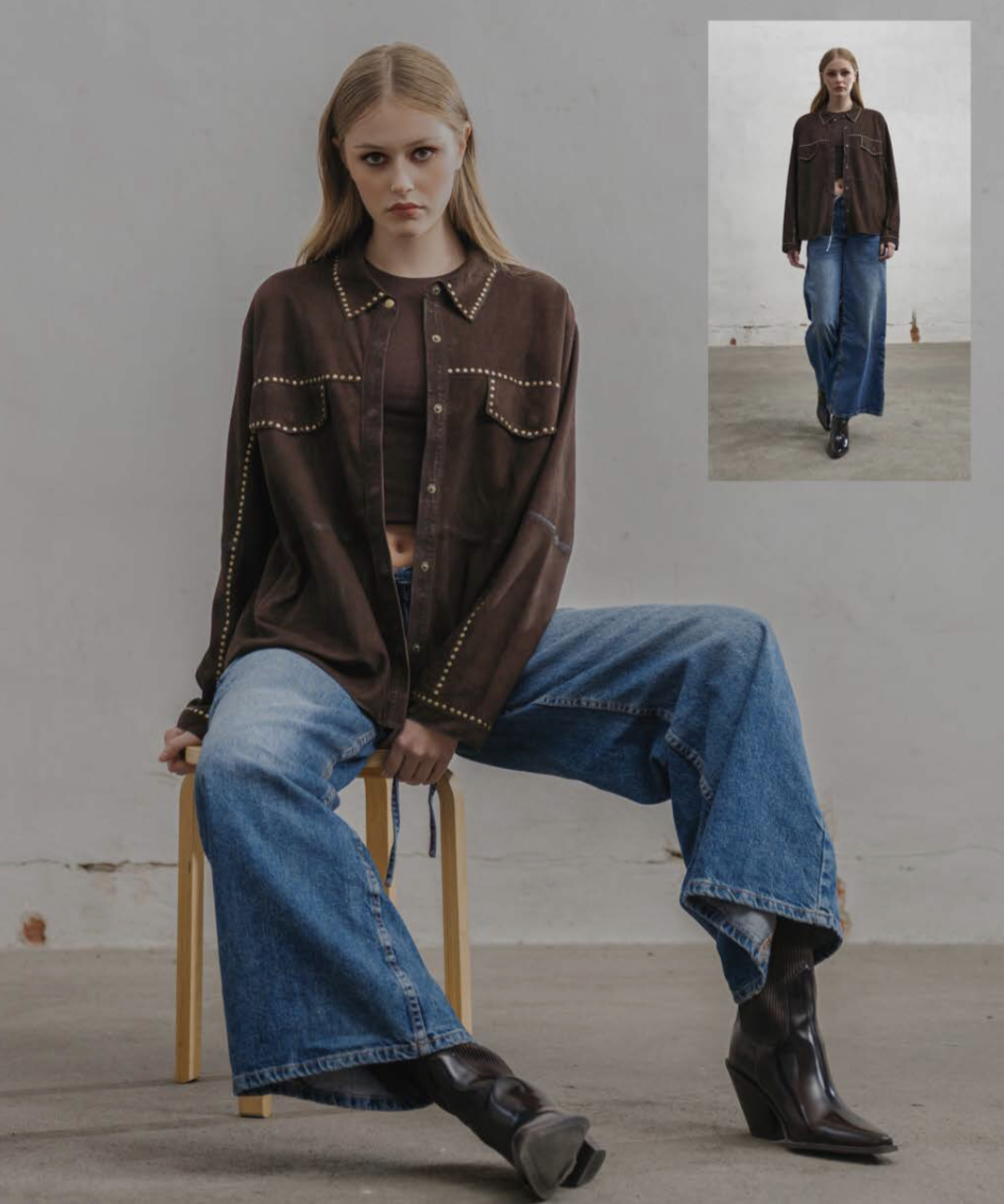 Contemporary Suede and Leather Jackets