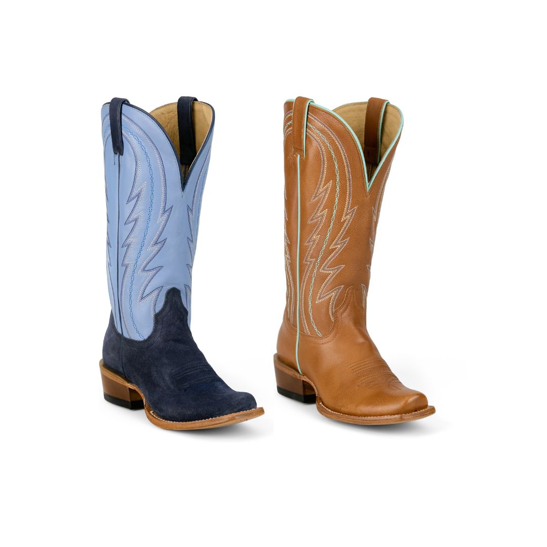 13" women's cutter toe boot from the Tony Lama Arena collection.