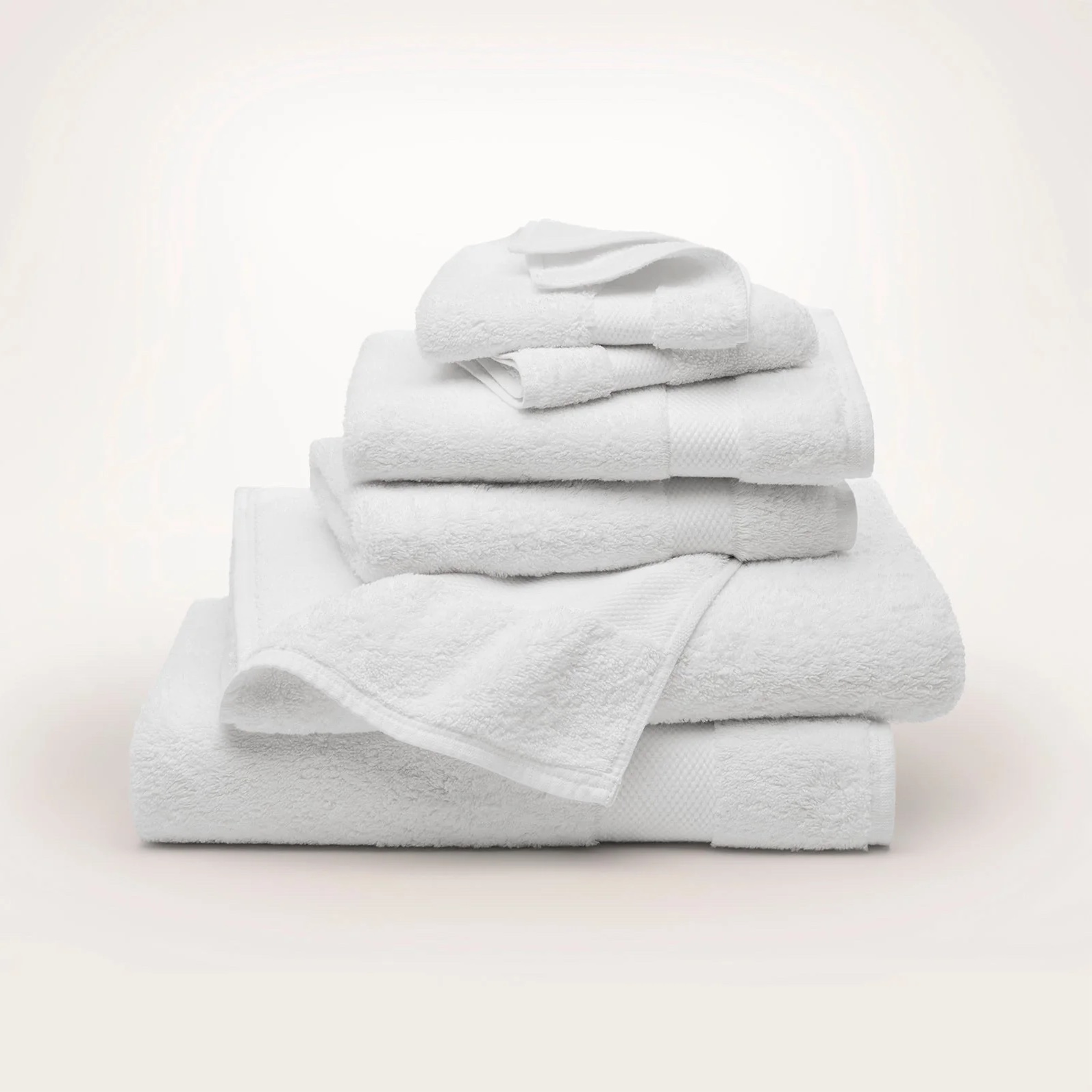 Made with a velvety soft hand-feel and dense weight, this is our most substantial bath fabrication.