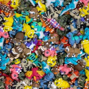 Wigglitz Dino Collection - 300 pieces