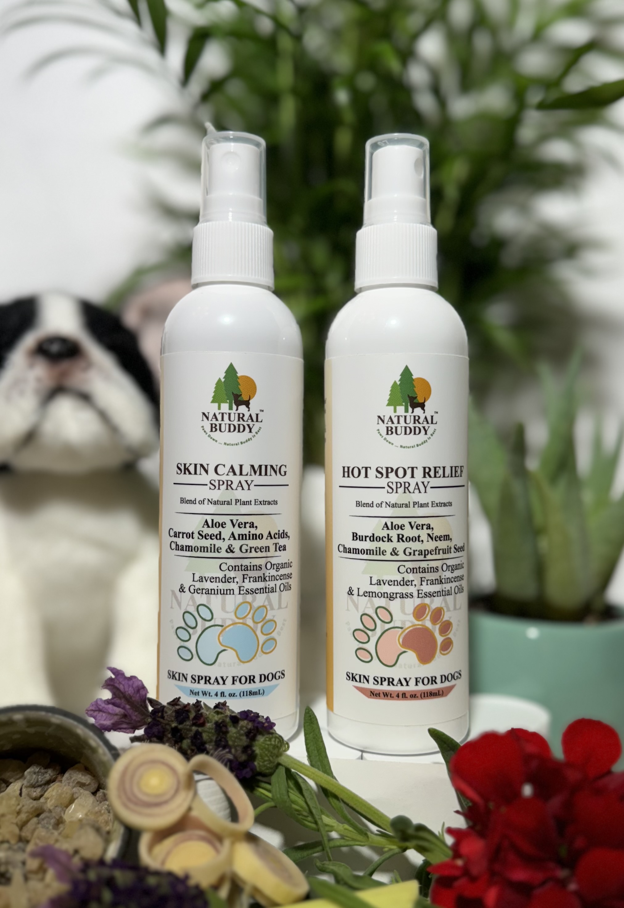 Hot Spot Spray and Skin Calming Spray