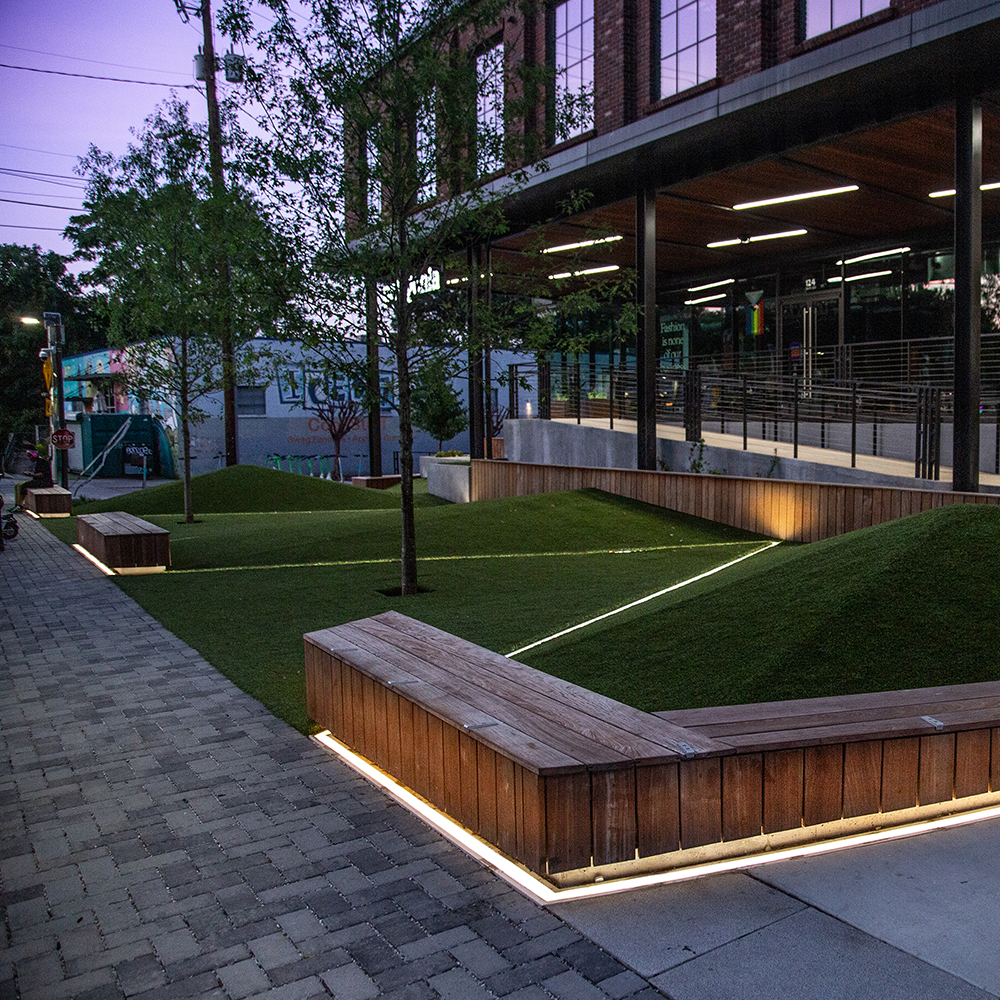 Krog District - Pocket Park | Landscape Architect:  CORE Landscape | Atlanta, GA