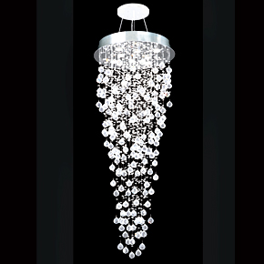 James R Moder Crystal Rain Entry Chandelier 40414S22