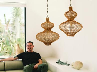 Inspired by the rugged beauty of Scotland, Chandler merges organic forms with modern craftsmanship to create lighting that feels warm, grounded, and timeless. 