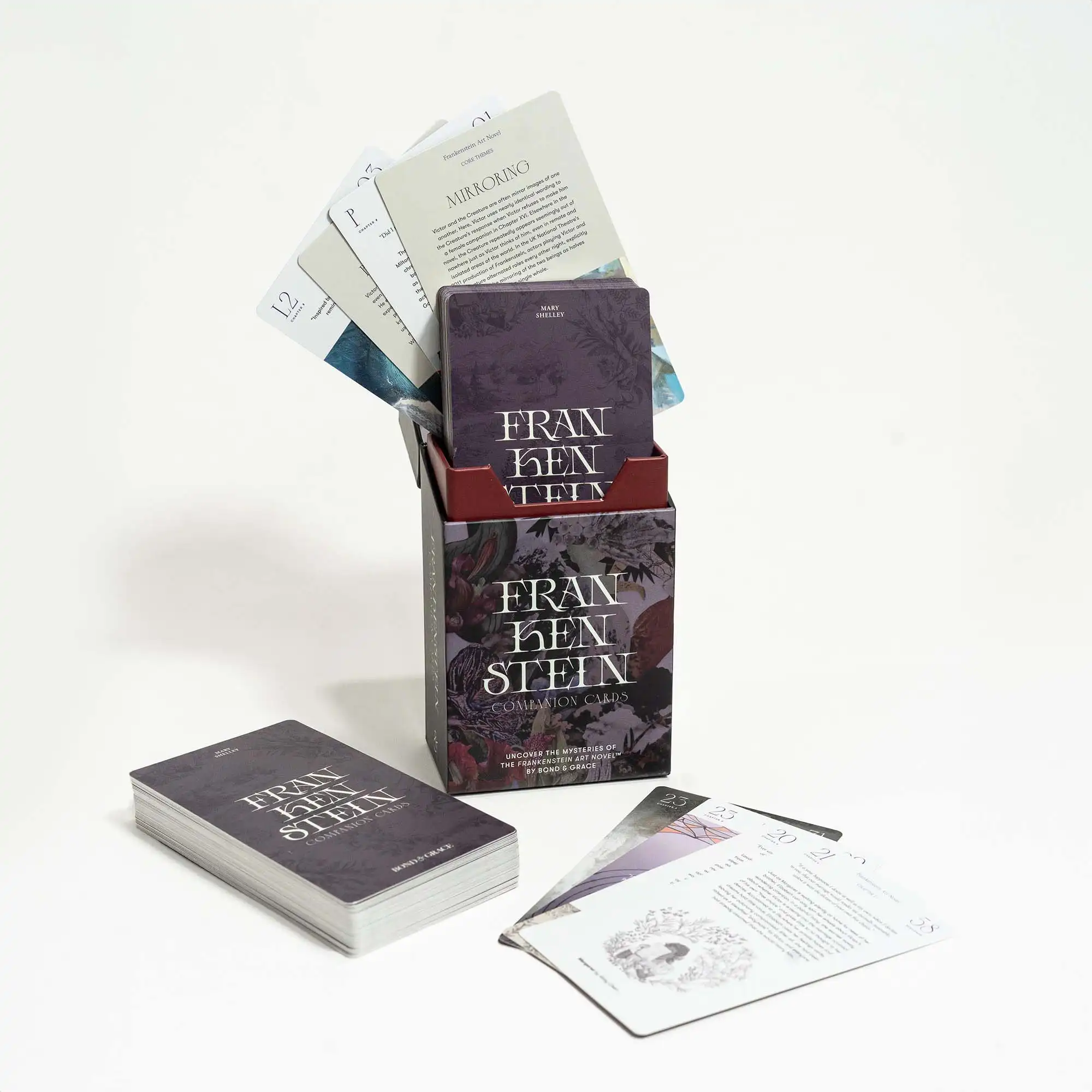 Deepen your understanding of Frankenstein with contemporary artwork and scholarly analysis designed in sequence.