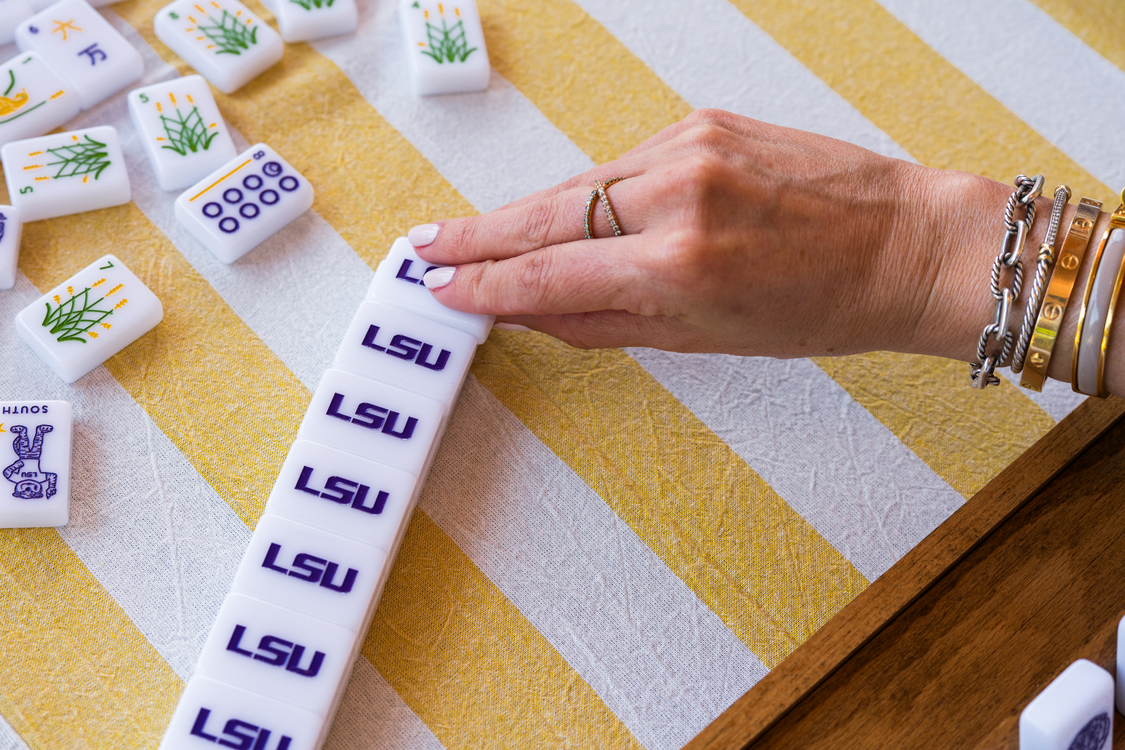 LSU Mahjong Tiles