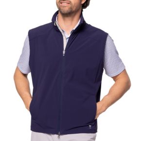 Lightweight Performance Vest with Ribbon Detail On Collar