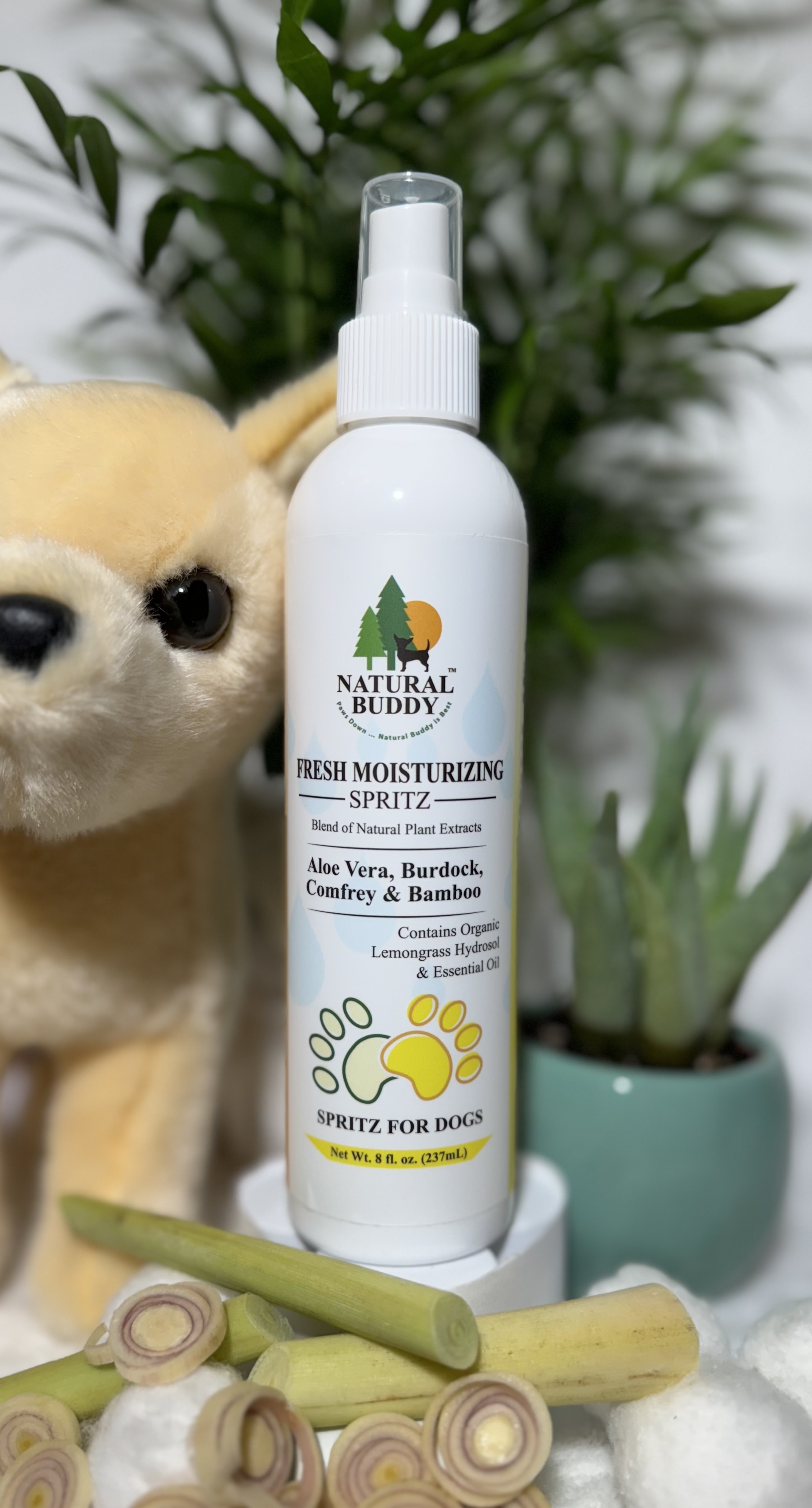 Deodorizing with lemongrass scent
