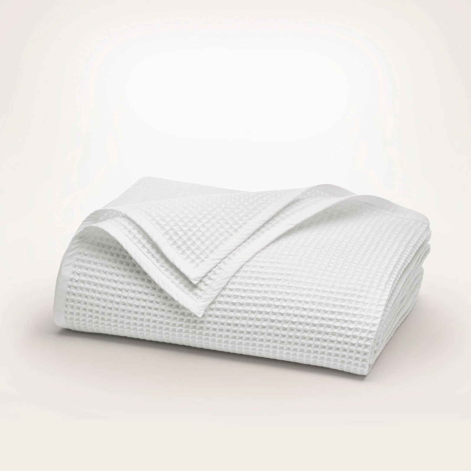 Beloved for its breathable weight and touchable texture, the Waffle Bed Blanket is plusher and springier than any other waffle fabric.