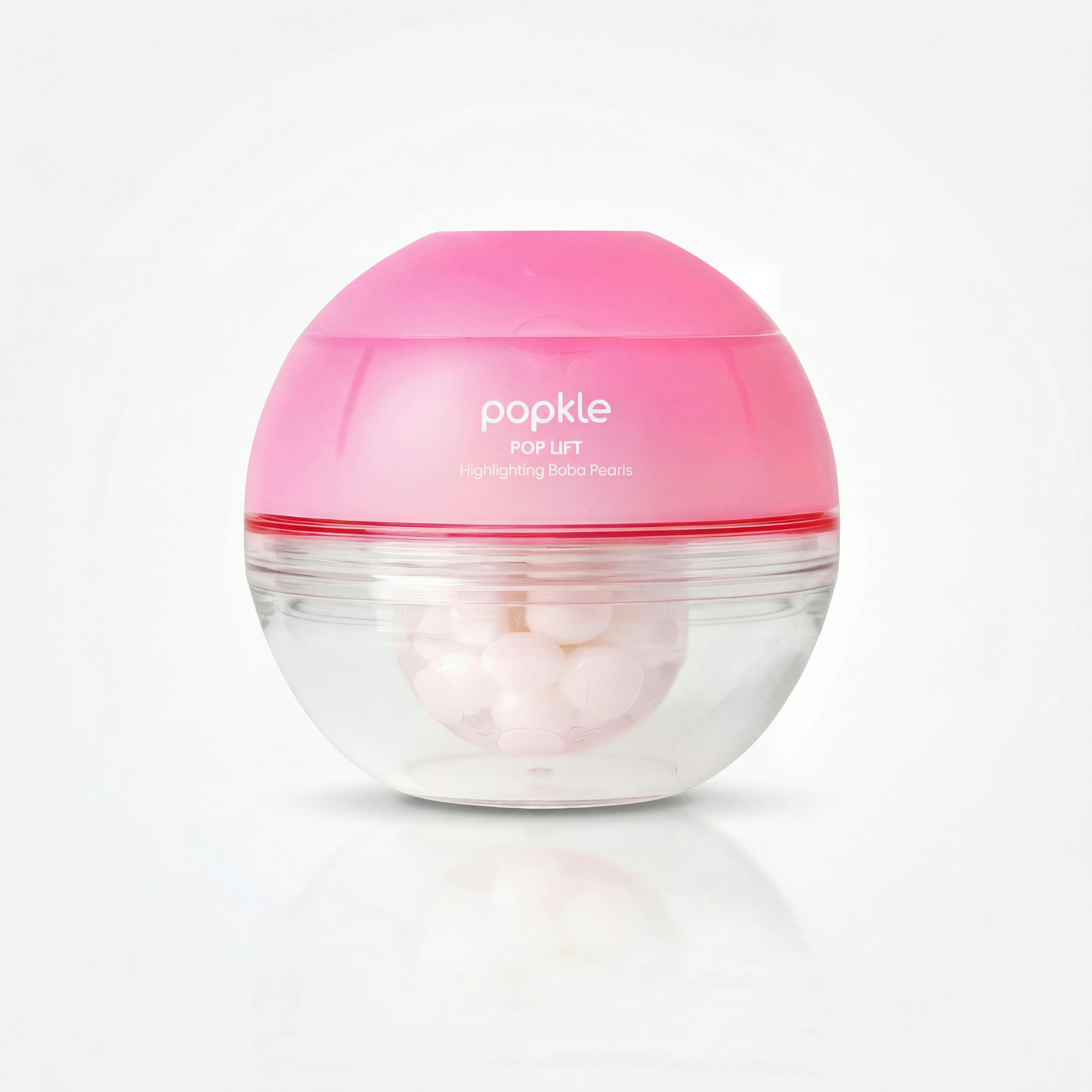 Pop Lift Boba Pearls boost elasticity and smooth fine lines with collagen and peptides. Mix into Pop Base Gel Cream to firm, hydrate, and restore a youthful, bouncy glow. ✨