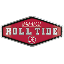 Alabama Embossed Metal Sign