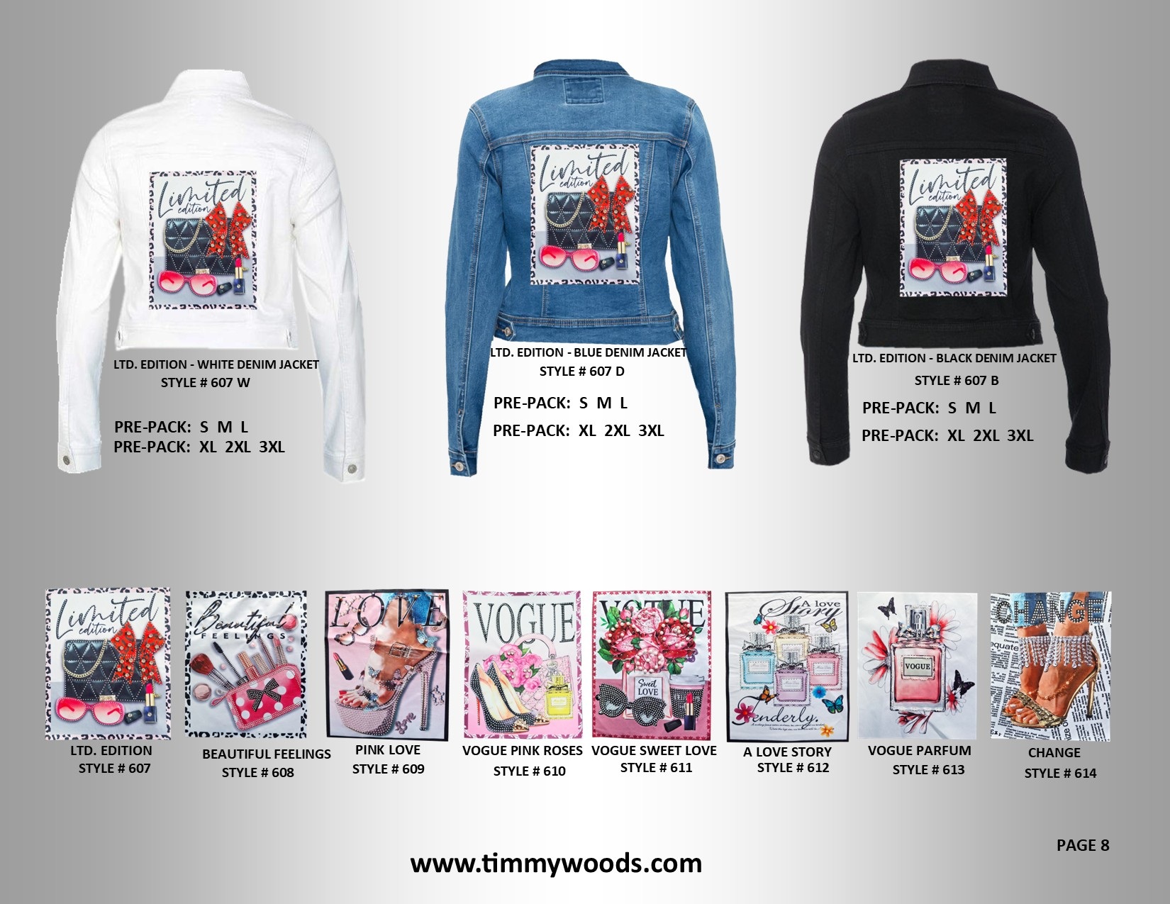 Timmy Woods Denim Jackets