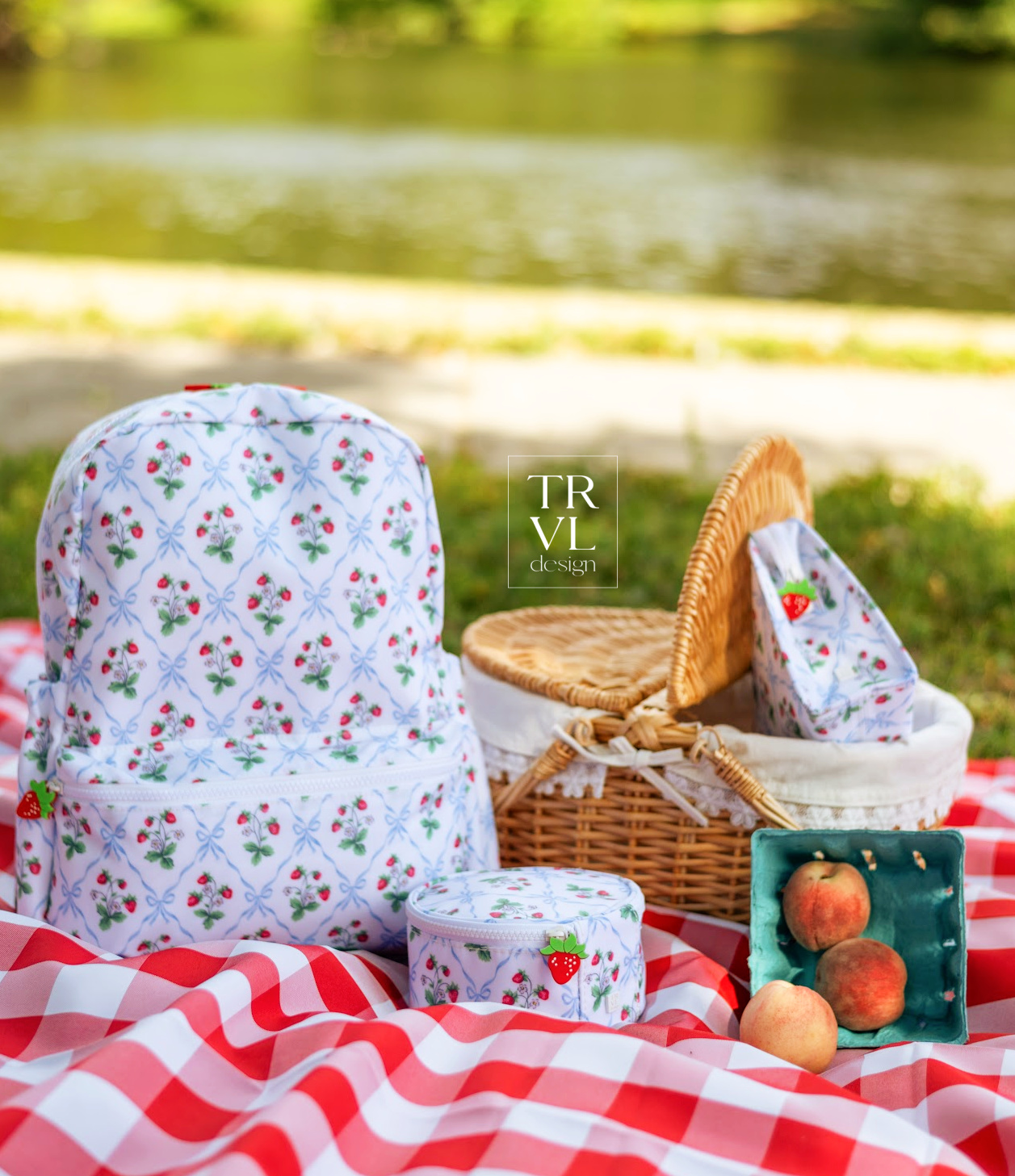 Our Sweet New Colleciton featuring strawberries & bows with the sweetest berry pullers!