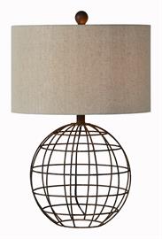 Rusty Table Lamp