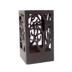 ALUMINUM OR BRASS CUSTOM LANTERN WITH SIMULATED USB FLAME