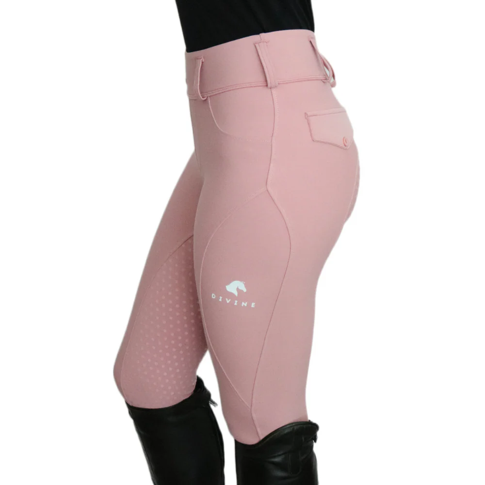 Website Photo of Pink Comfort Grip Leggings