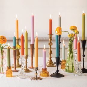 Northern Lights Taper Candles