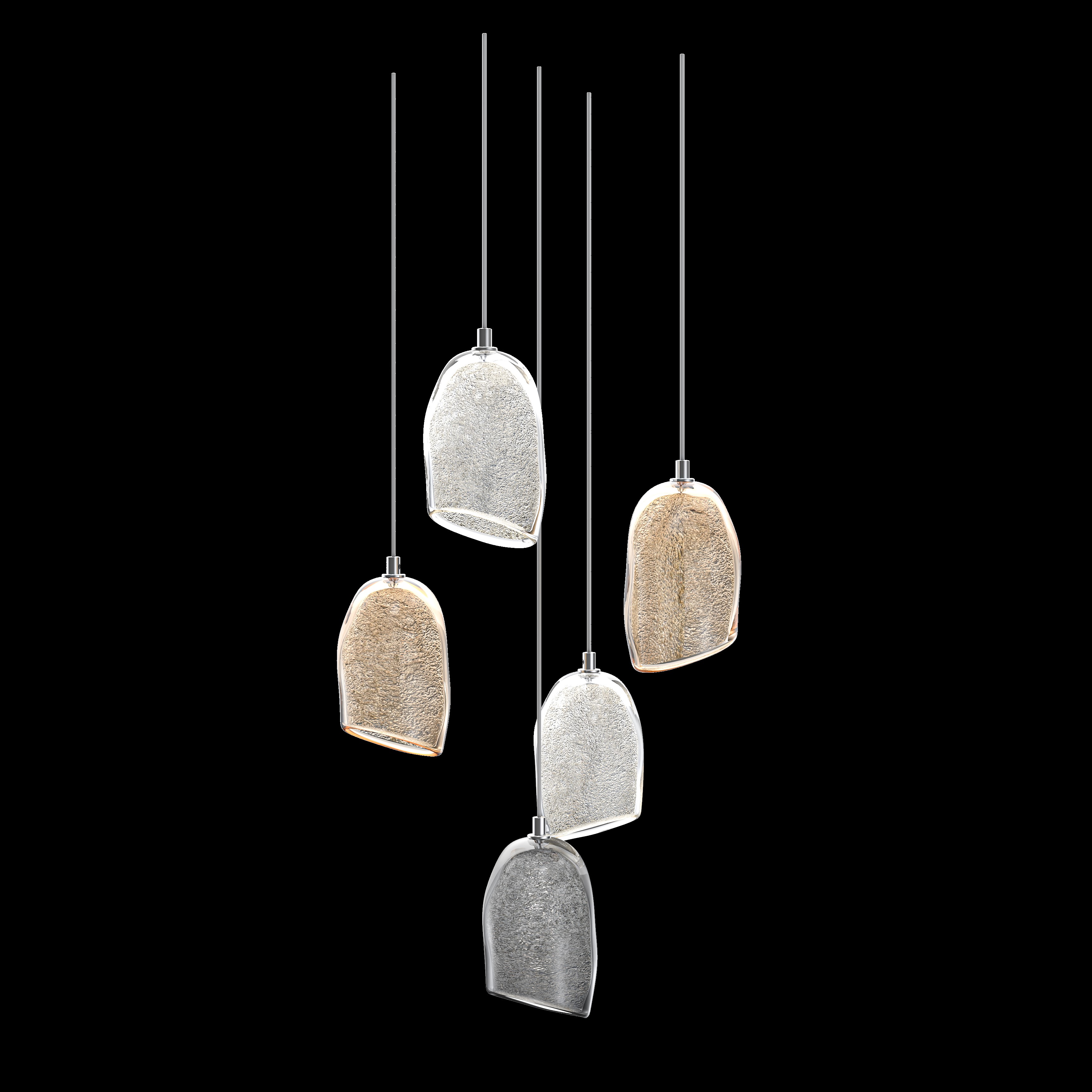Star Dust Crystal Pendant for interior of the bedroom, living room, staircase
