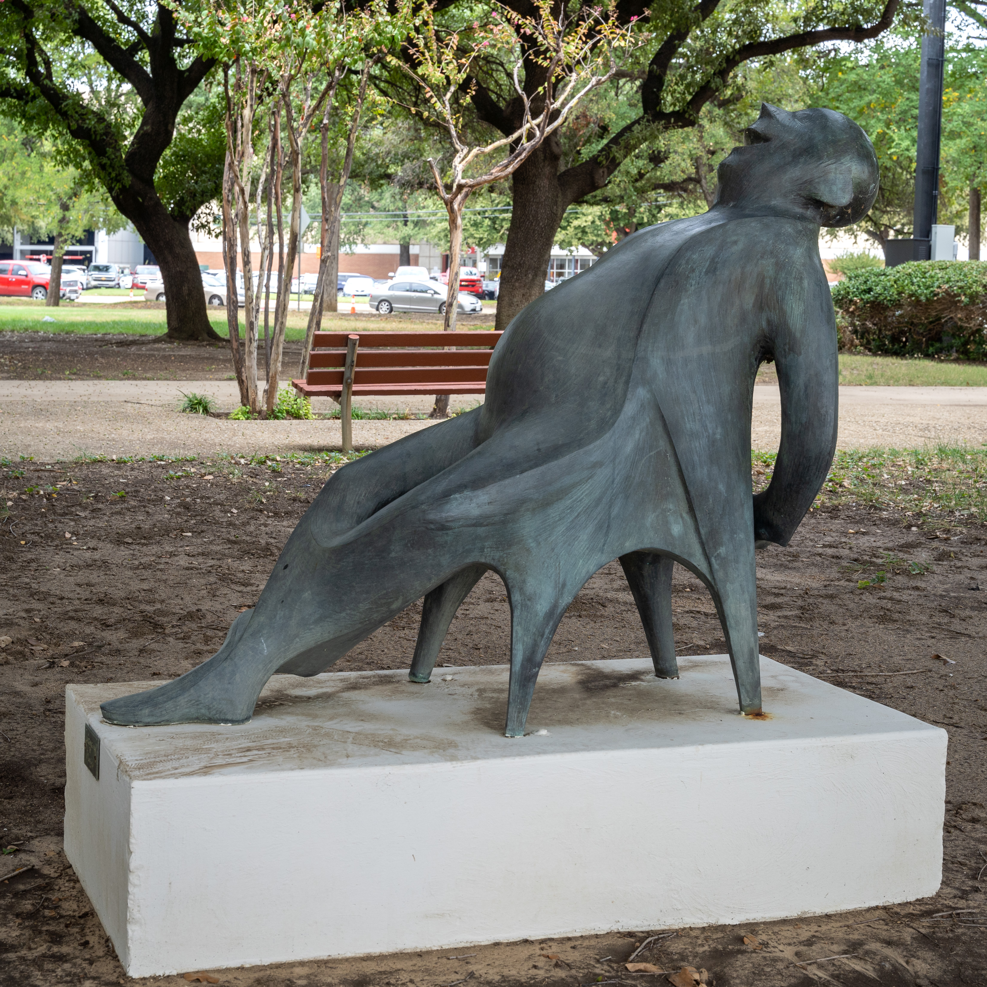 DMC Sculpture Garden_Laughing Man by Harry Marinsky